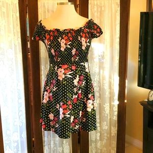 Cute Cotton Floral Dress